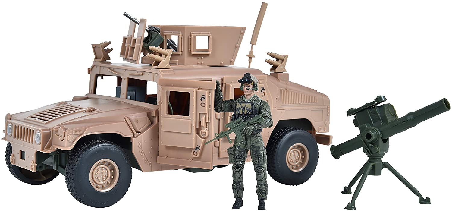 Sunny Days Entertainment M1114 Up-Armored Humvee – Vehicle Playset