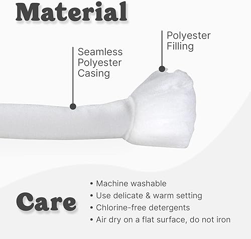 Miniatura 3 de Hilo grueso ligero ultra suave de 2.2 libras (2.2 lbs) para tejer a mano, hilo de tubo de tela de poliéster exuberante para hacer bolsos, almohadas,