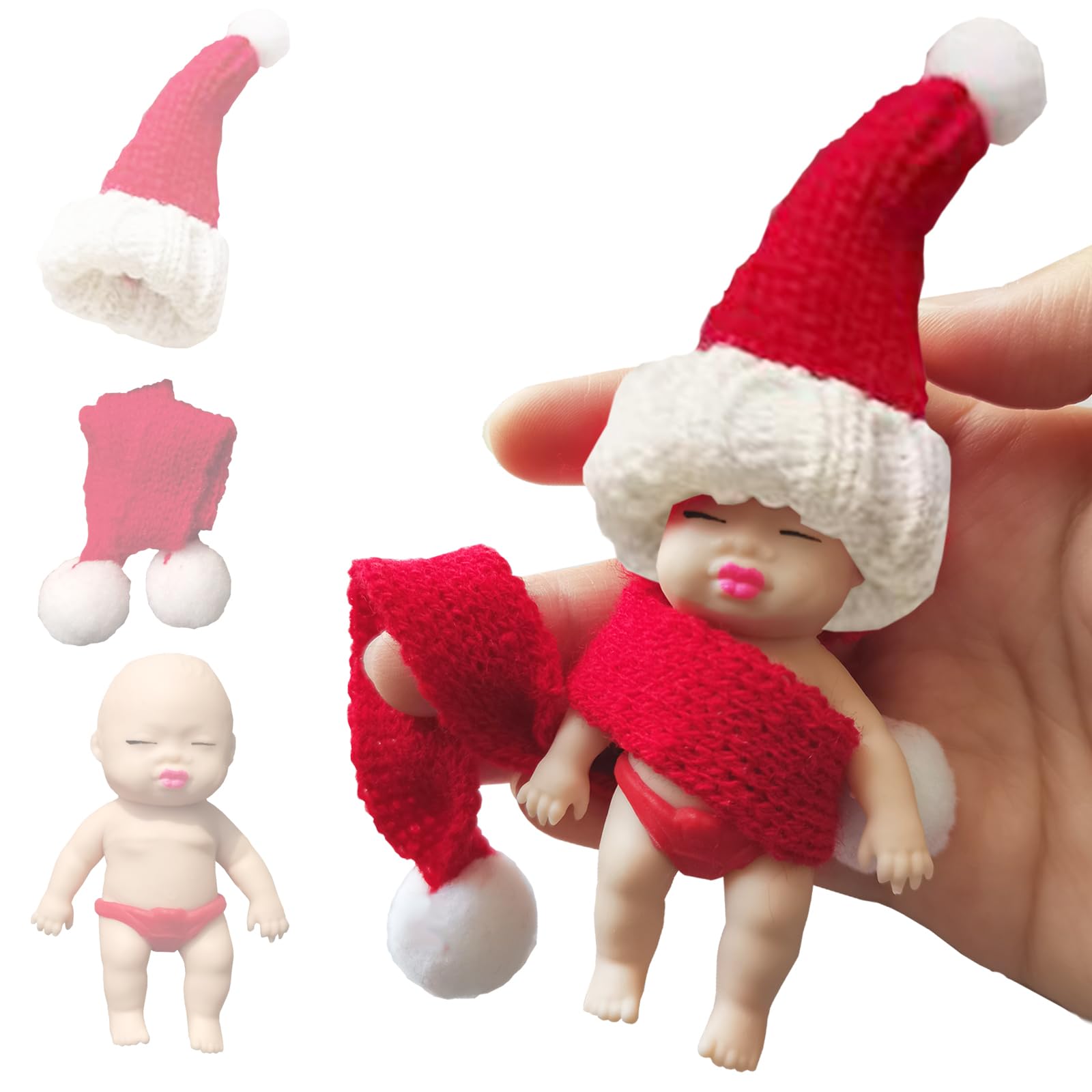 Amazon | アグリーベイビーズ 服 【1個 7cmx3cm】 公式 ミニ 赤ちゃん