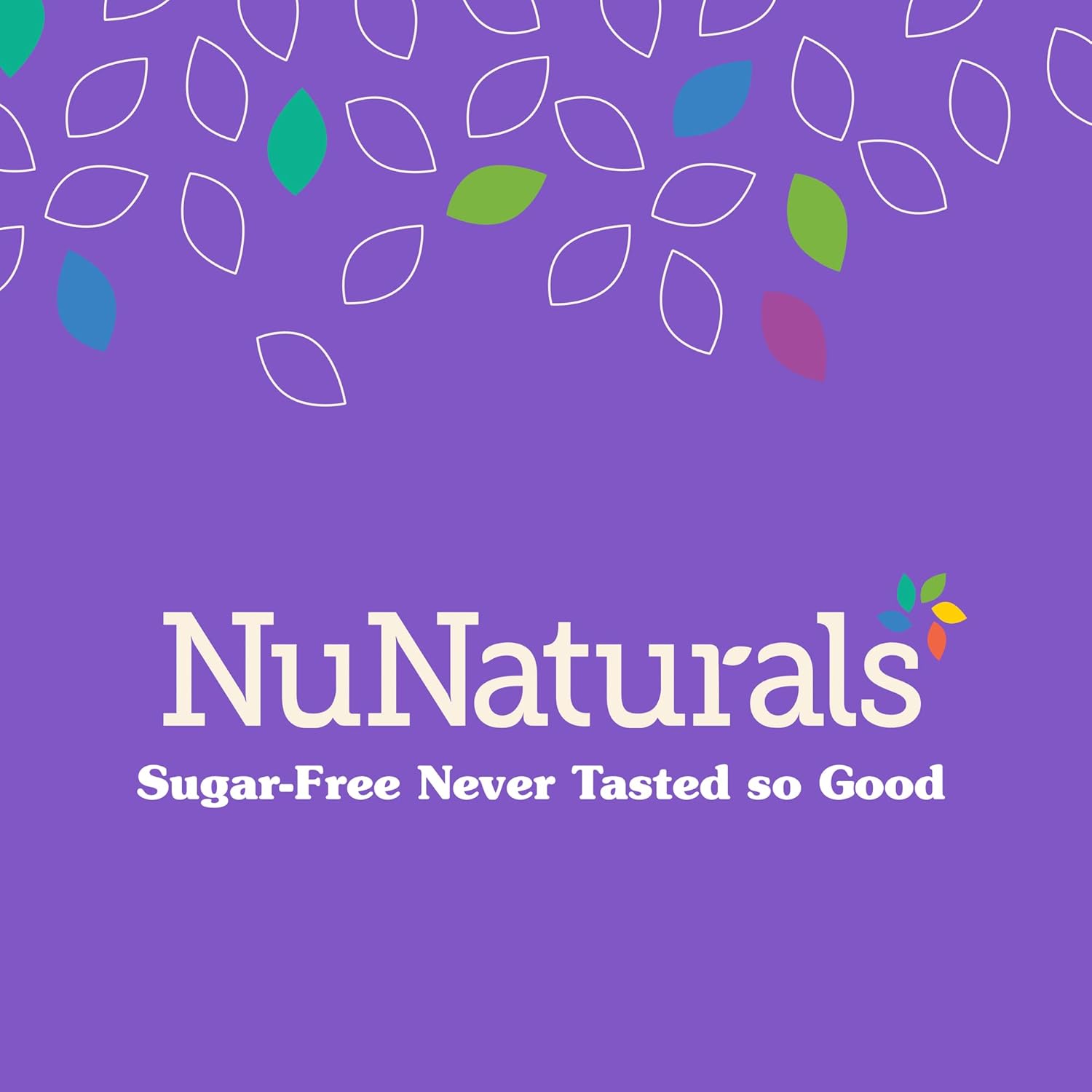 NuNaturals White Stevia Powder Blend, Plant-Based Sugar Substitute, Zero Calorie Sweetener, 5 lbs