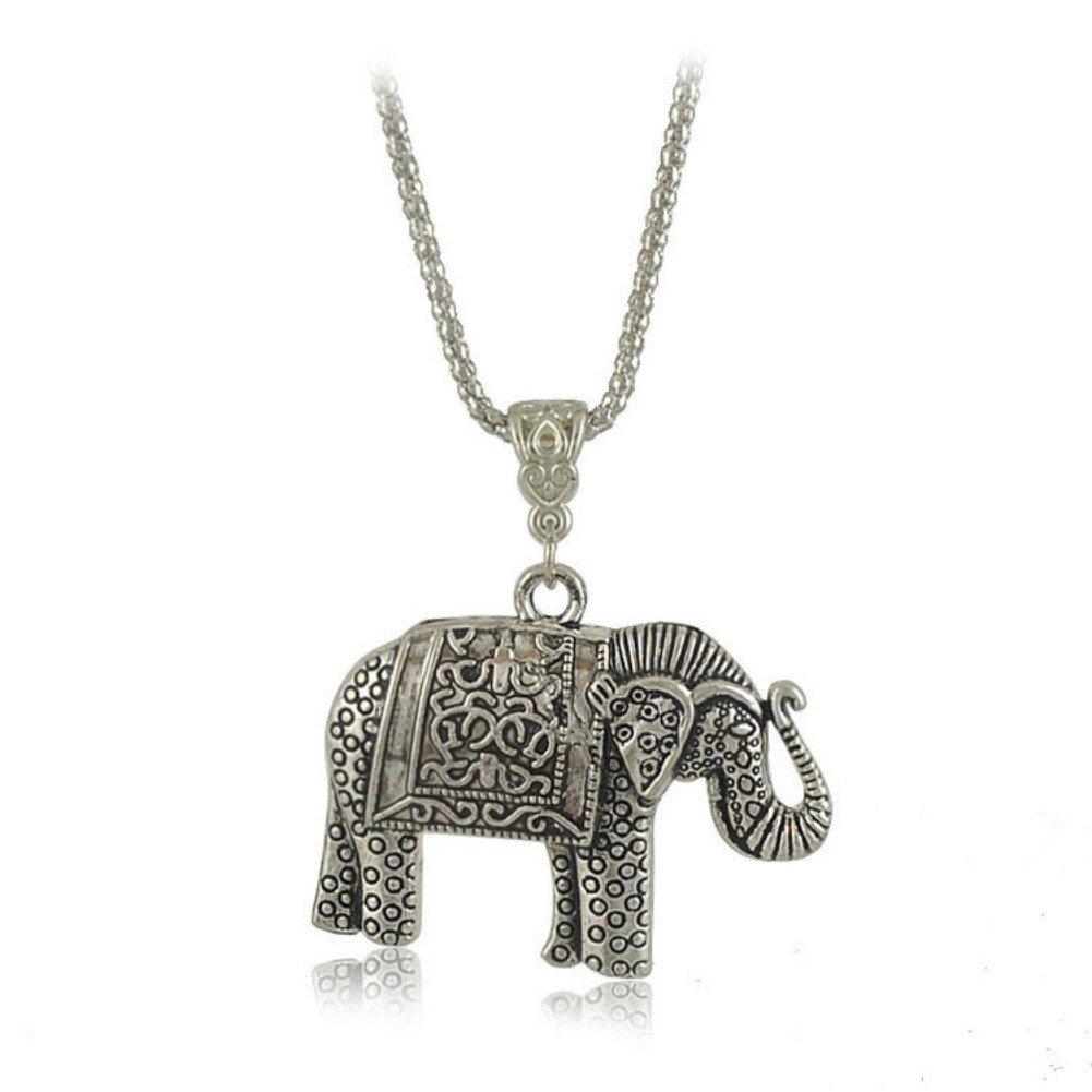 Swarovski Vintage Elephant Pendant with Necklace