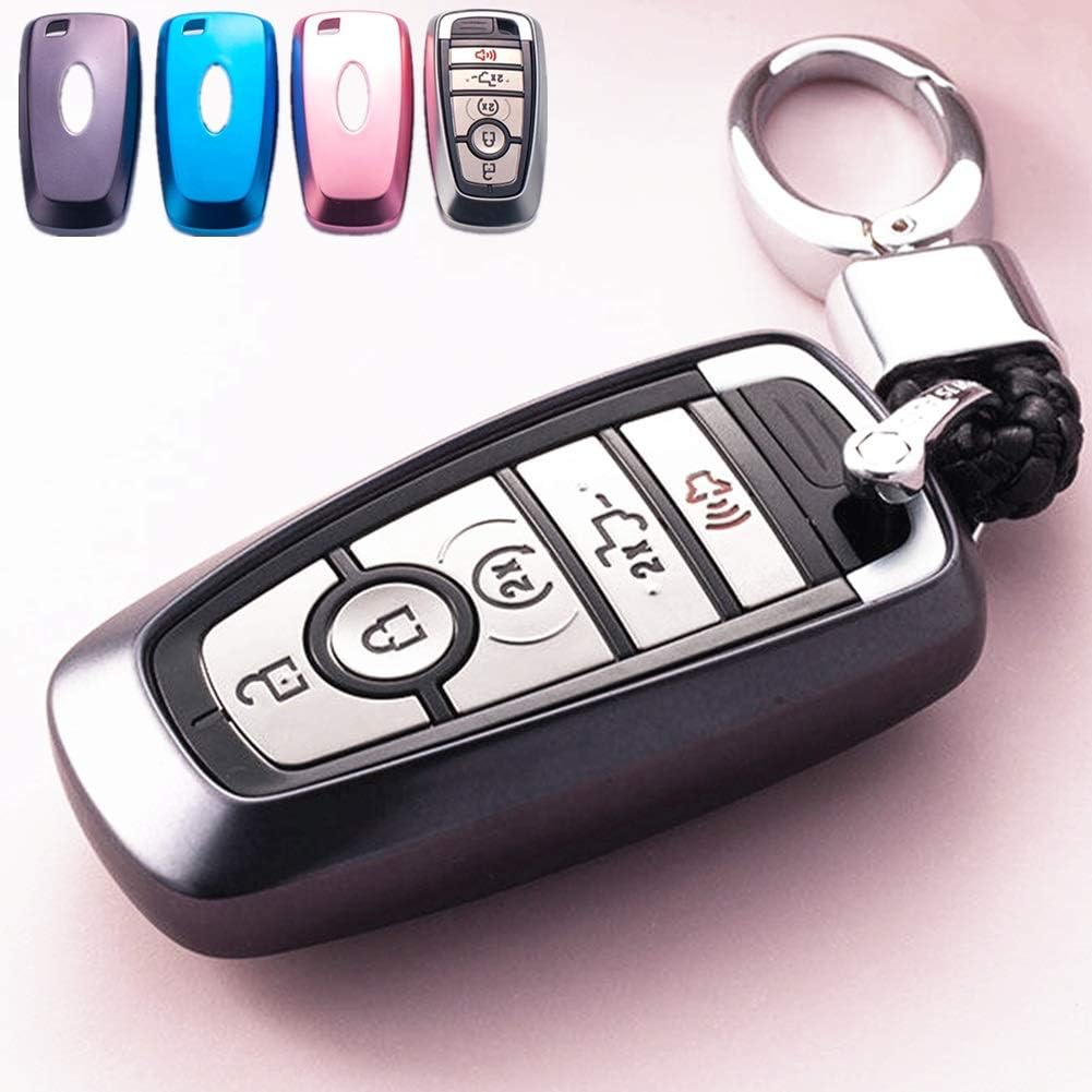 Mofei Key Fob Cover Case for Ford Fusion F150 F250 Edge Explorer Escape Mustang