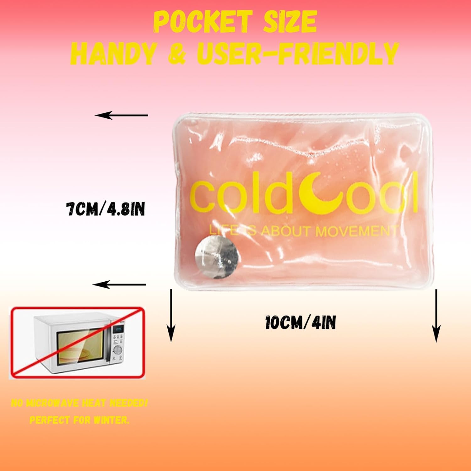 Reusable Hand Warmer in use