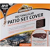 Armor All 114 x 72 x 30 Rectangle Table Cover, Brown