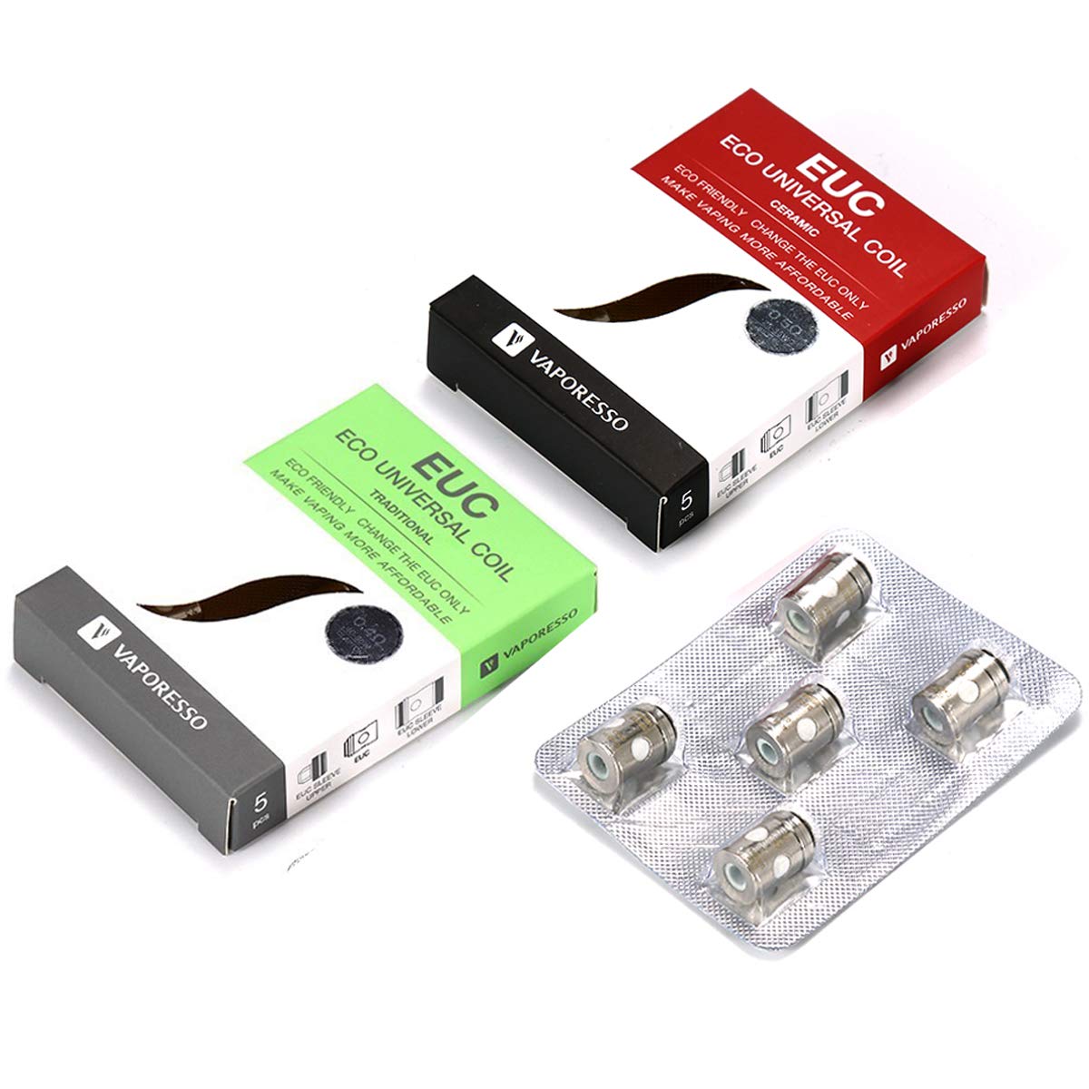 Amazon | Vaporesso社製 交換専用 EUC coil 5個入り VECO Tank Target 