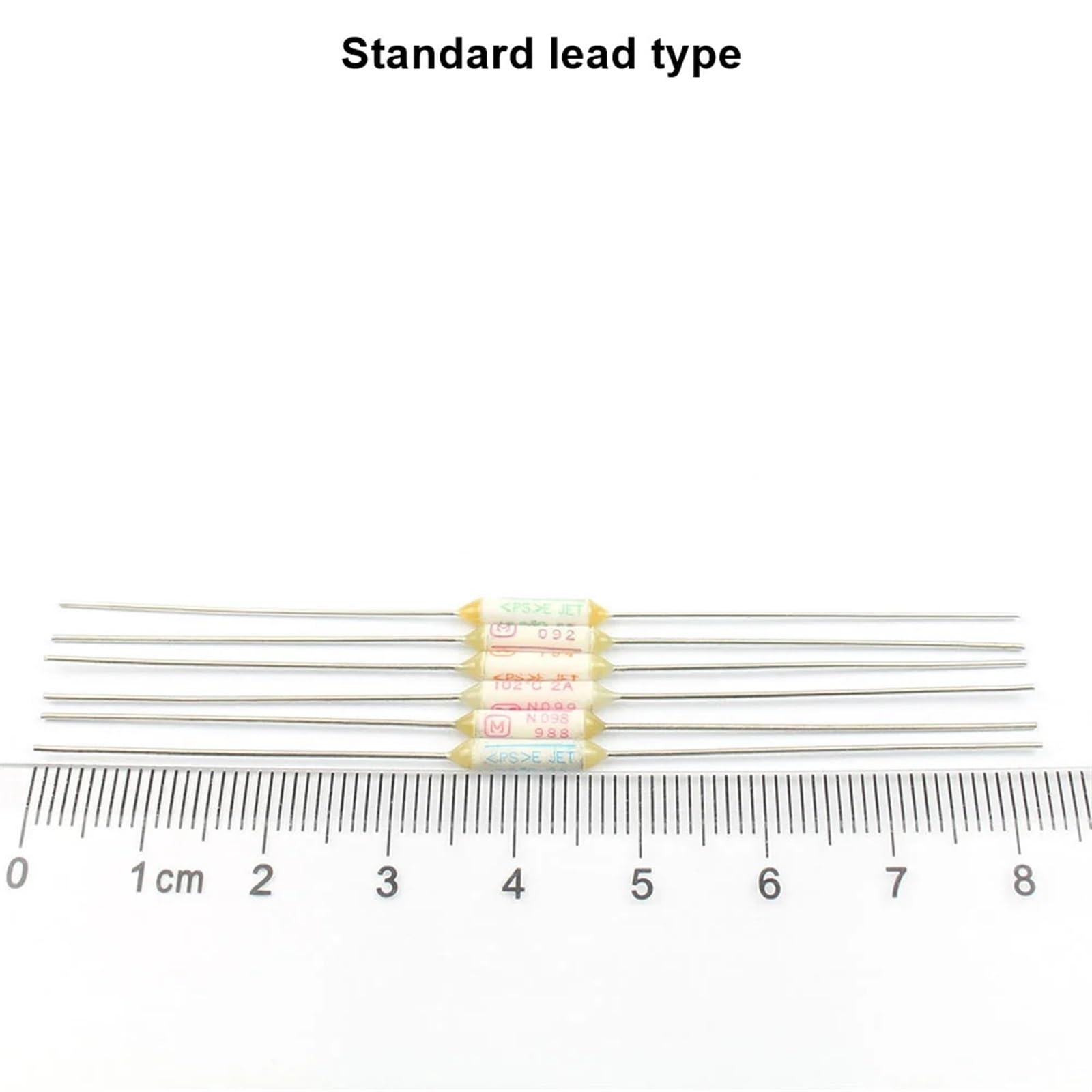 ファイヤー 024/082 5Pcs Thermal Fuse TF 86 102 115 134 168 Degree 2A 250V
