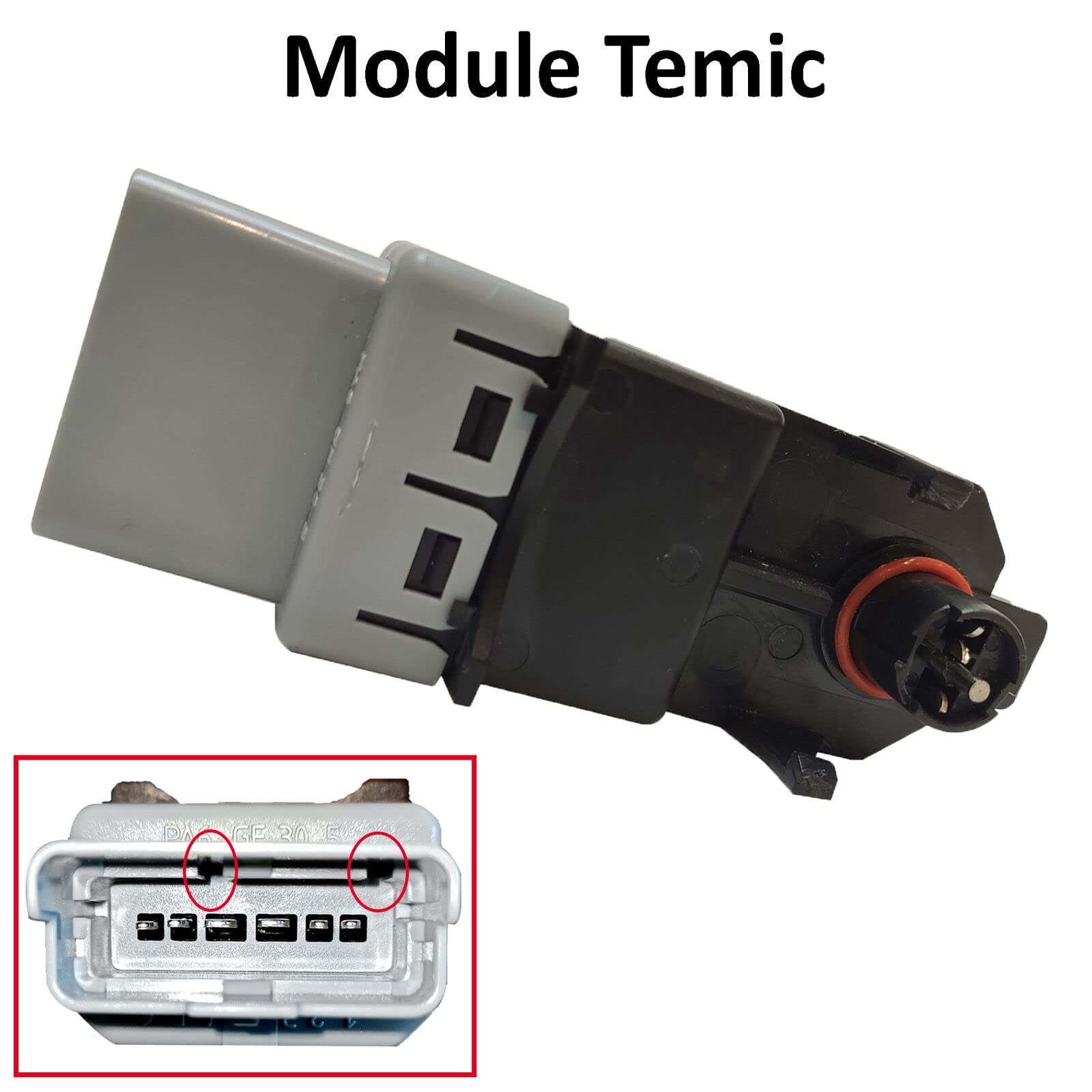Partsline - Module Boitier TEMIC pour Moteur de Lève-Vitre électrique Confort Avant Arriere compatible pour C3 (2002-2010) C4 Picasso (2006-2013) Jumpy Expert Scudo 206 207 308 ProAce (2013-2016)