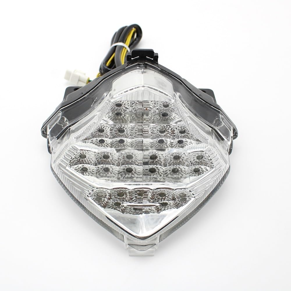 Luz trasera de motocicleta para YZF R1 2004 2005 2006 con intermitente trasero integrado 7