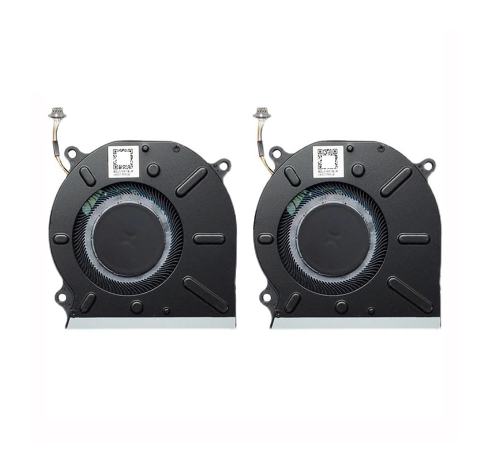 Ventilador De Refrigeración Interno De CPU for Portátil, Compatible con Huawei, Compatible con MateBook, Ventilador for Portátil 13-14 HNL‑WFQ9 KLVL-WFH9(2pcs)