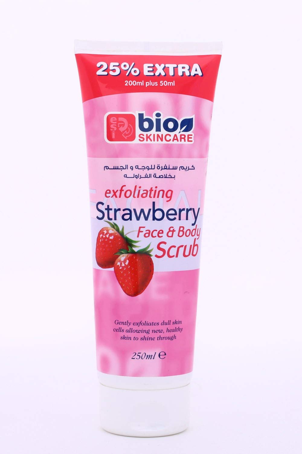 BIO SKINCAREBio Skincare Exfoliating Scrub Tube Stawberry, 250ml