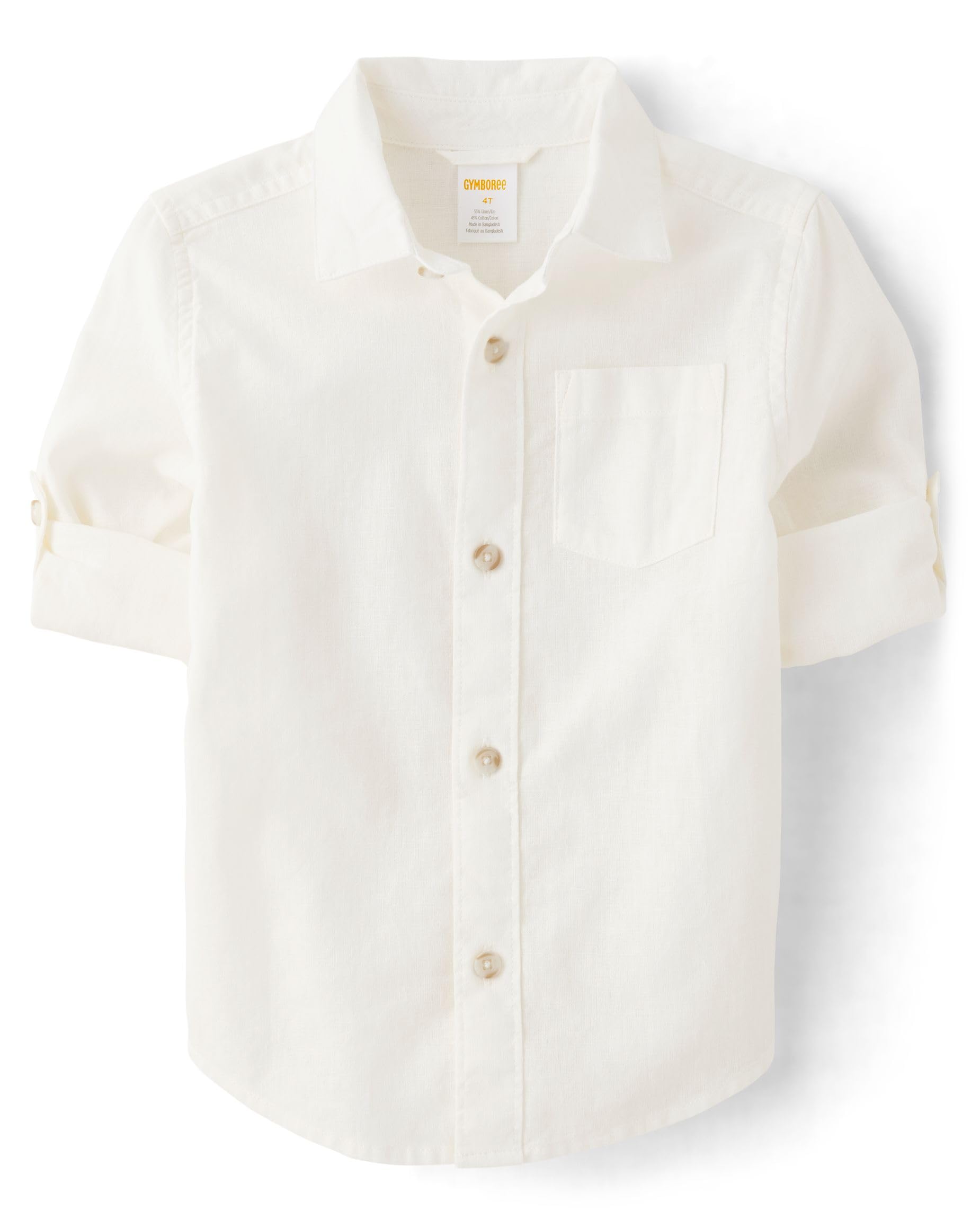 Gymboree Linen Button Up Shirt