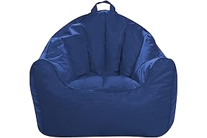 Cozy Haven: Posh Bean Bag Chair for Tween Excitement