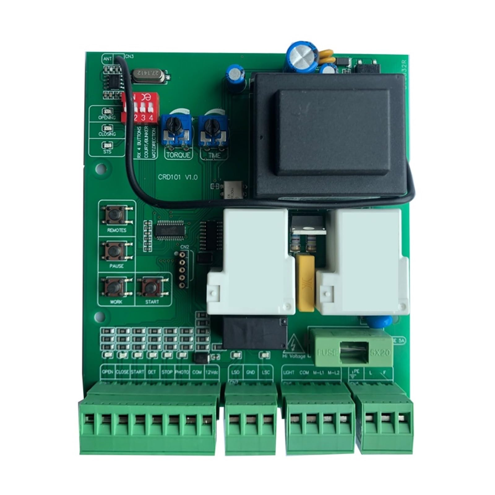 Elektrischer TüRöFfner, AC-Leiterplatte, Steuerkarte, Hauptplatine, Platte for Schiebetoröffnermotor(1 board with 2 key)