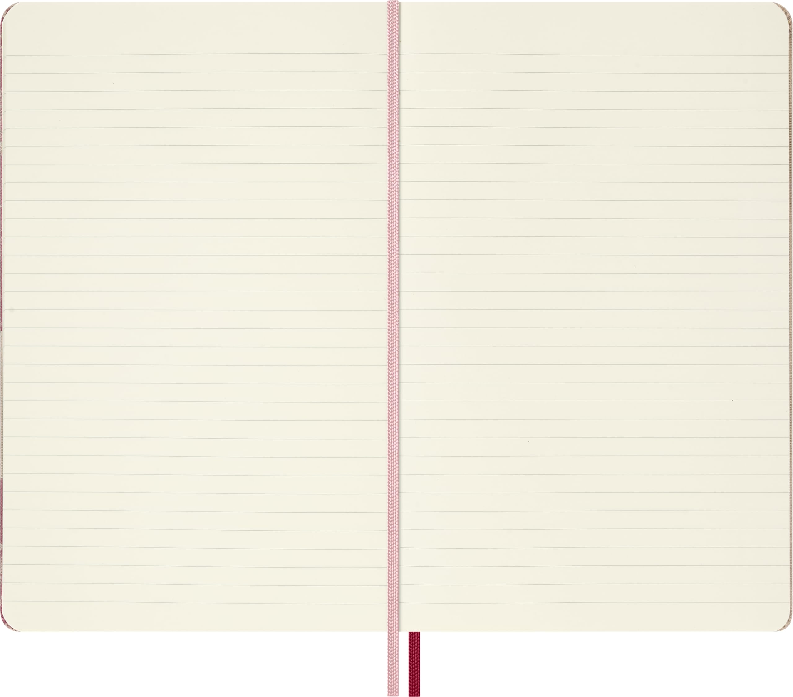 Moleskine Sakura Kreativset, Notizbuch L/A5, liniert, fester Einband, Sakura Holzstempel, 2 Stempelkissen, wiederverwendbare Geschenkbox