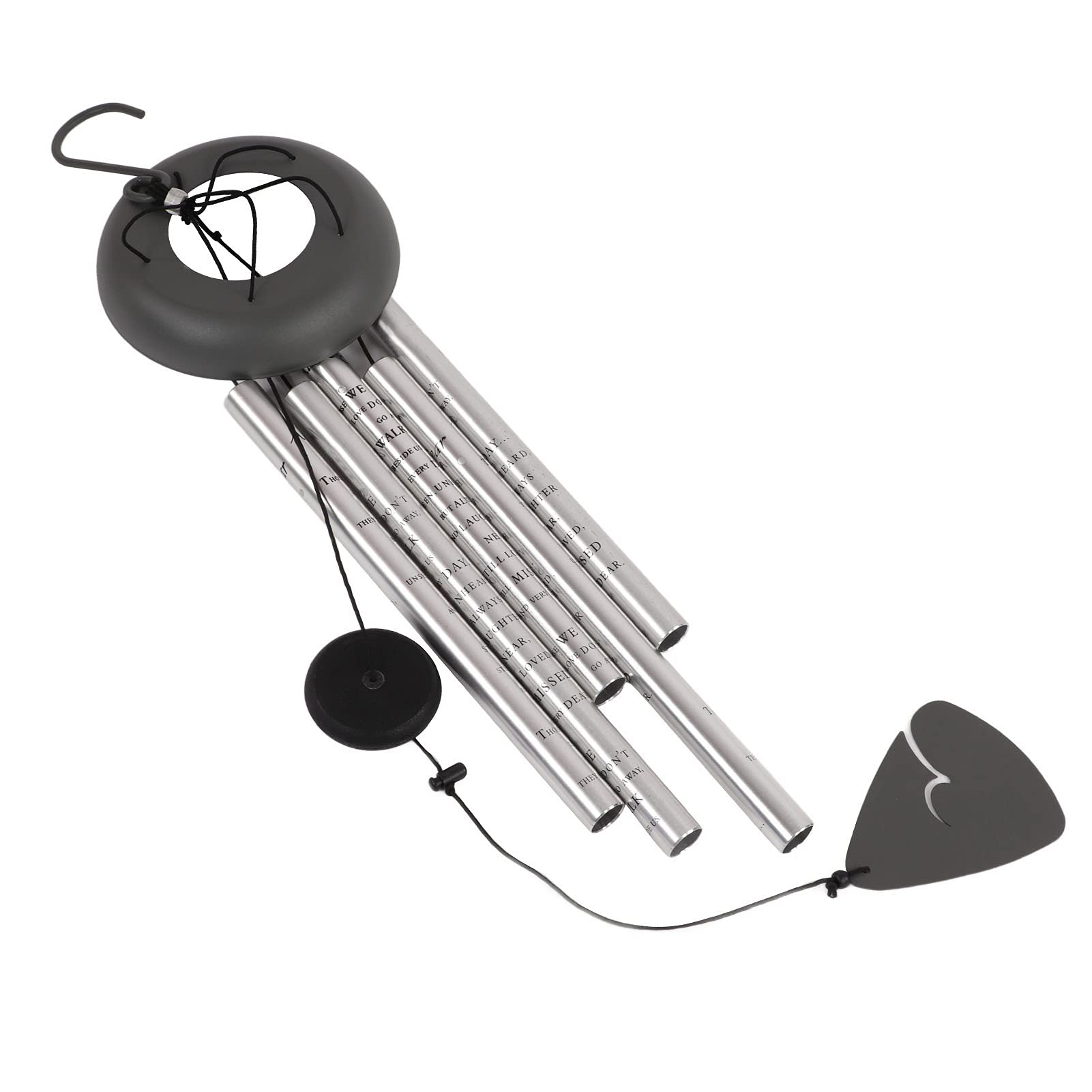 Campanas de Viento para Exteriores, Melodía Relajante Resistente a la Corrosión para Regalos de Decoración de Jardín, 1 Campanilla de Viento de Metal