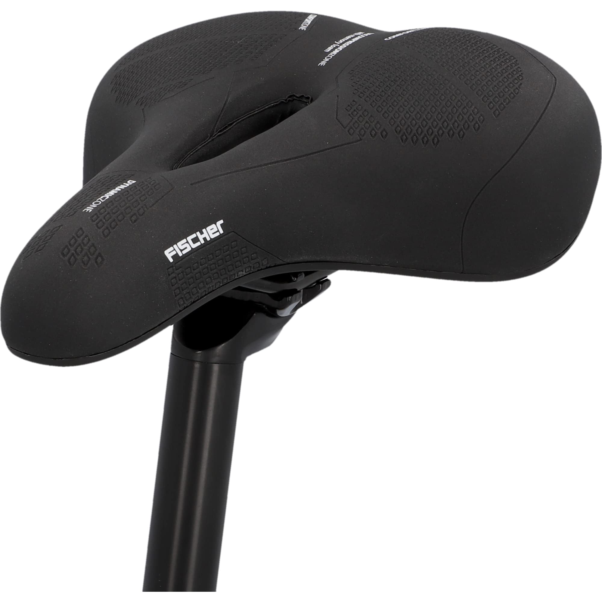 Fischer Sella Memory Foam | Allevia la Pressione Grazie all'inserto in Schiuma | City, Trekking e MTB