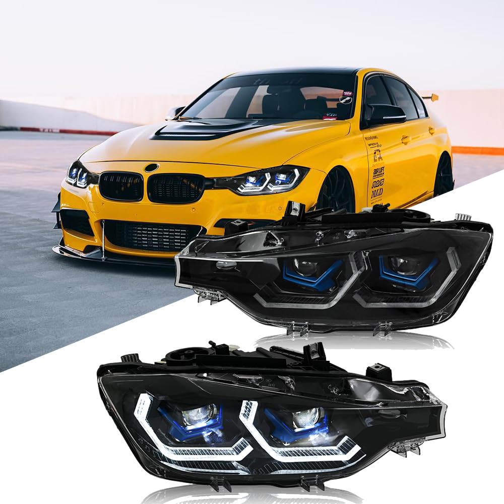 Amazon.com: COOLCMP Headlights for 2013-2018 BMW F30 F31 320i 328i