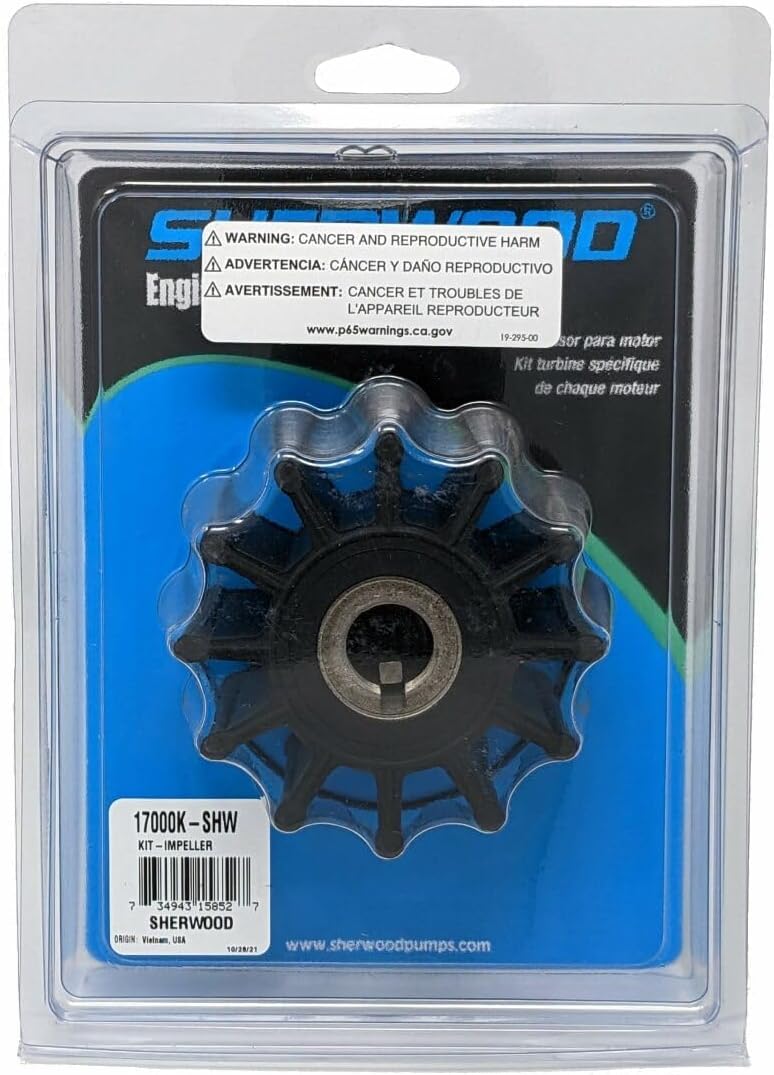 Sherwood 12 Blade Sherwood Impeller Kit 17000K-SHW