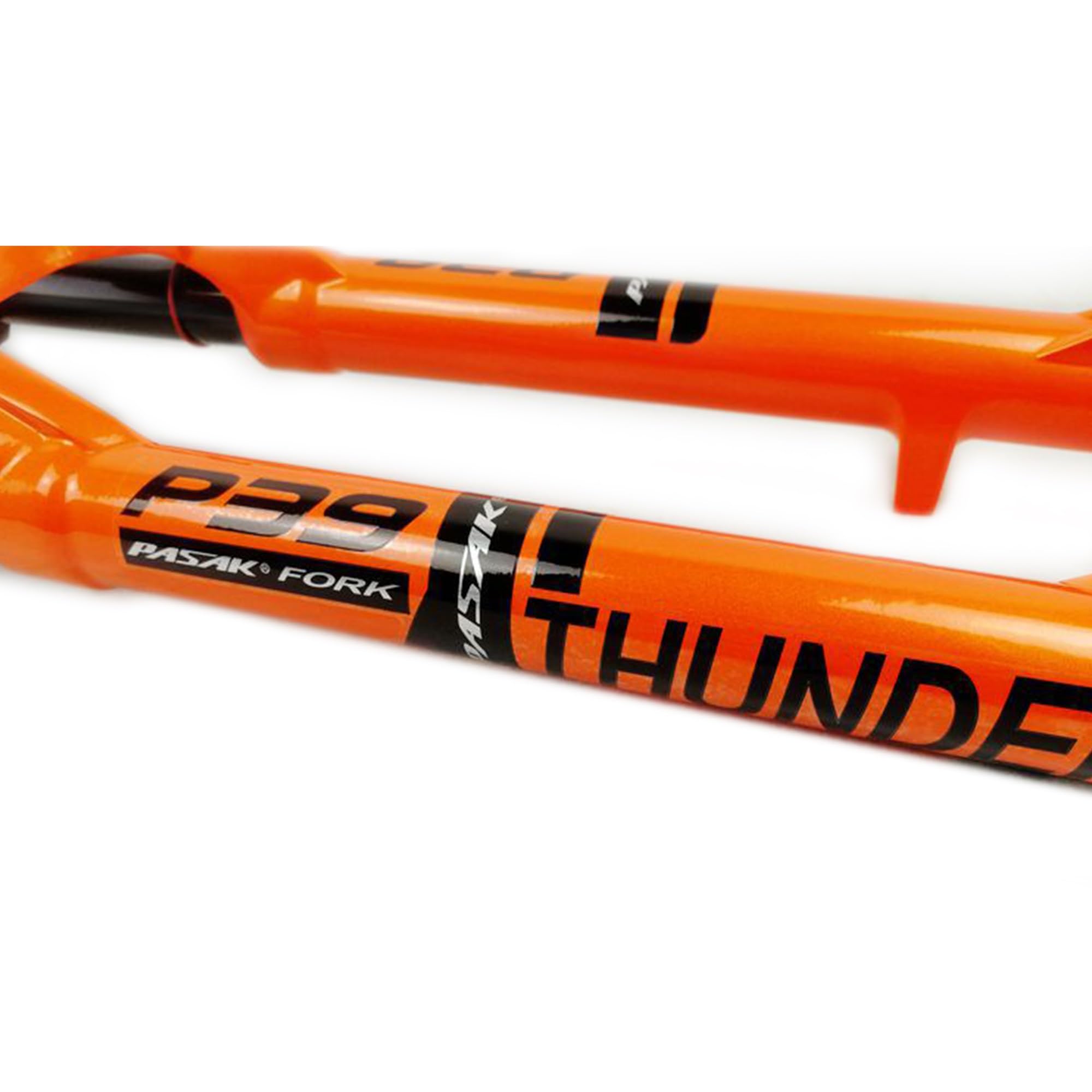26/27,5/29" skok sprężyny 130 mm MTB zawieszenie pneumatyczne widelec przedni 1-1/8" rura prosta QR 9 mm podwójne ramię ręczna blokada ultralekki widelec do roweru górskiego (kolor: pomarańczowy