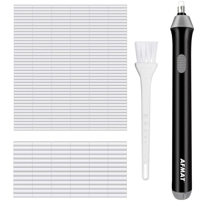 Buy Electric Eraser, AFMAT Electric Erasers for Artists, 200 Refills