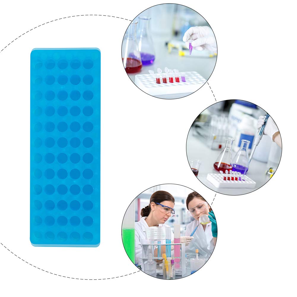 Buy OLYCRAFT 6PCS Polypropylene Microcentrifuge Tube Rack, Double Panel