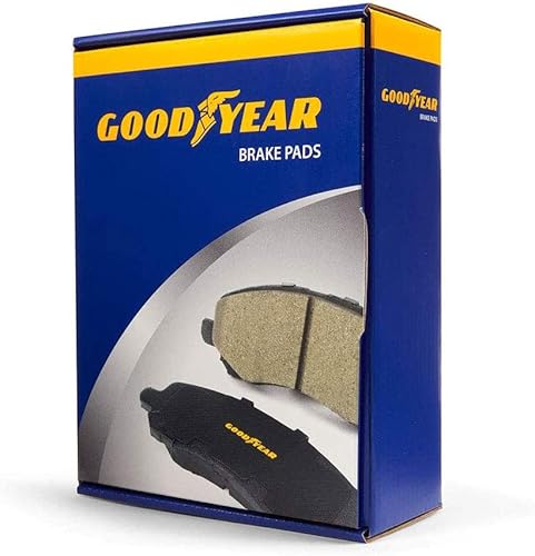 Miniatura 2 de Goodyear Frenos GYD1259  Pastillas de freno traseras de carbono y cerámica para camiones y SUV para Ford Edge 10-07 Lincoln MKX 10-07 Mazda CX-7