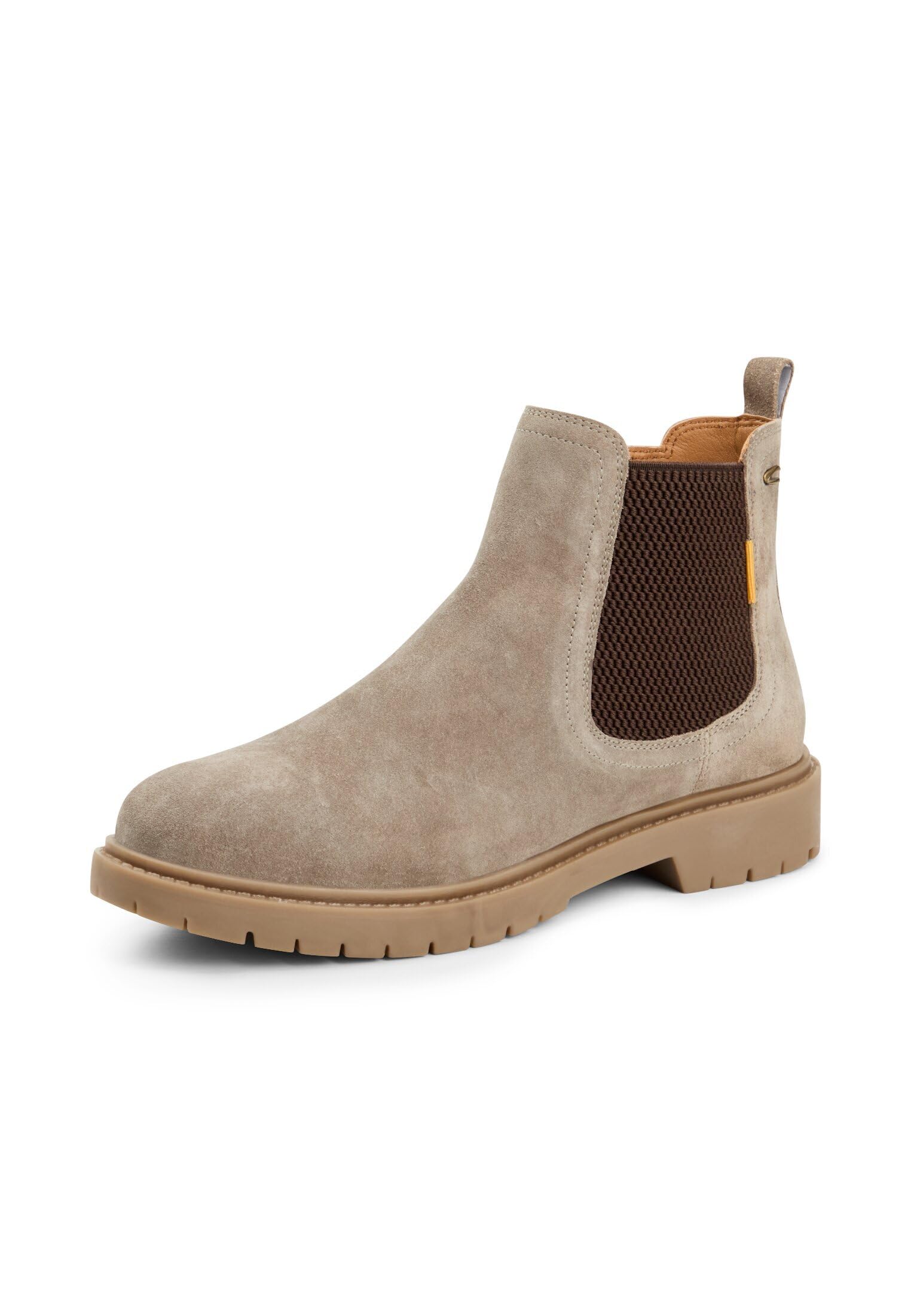camel active Damen Chelsea Boot aus echtem Leder