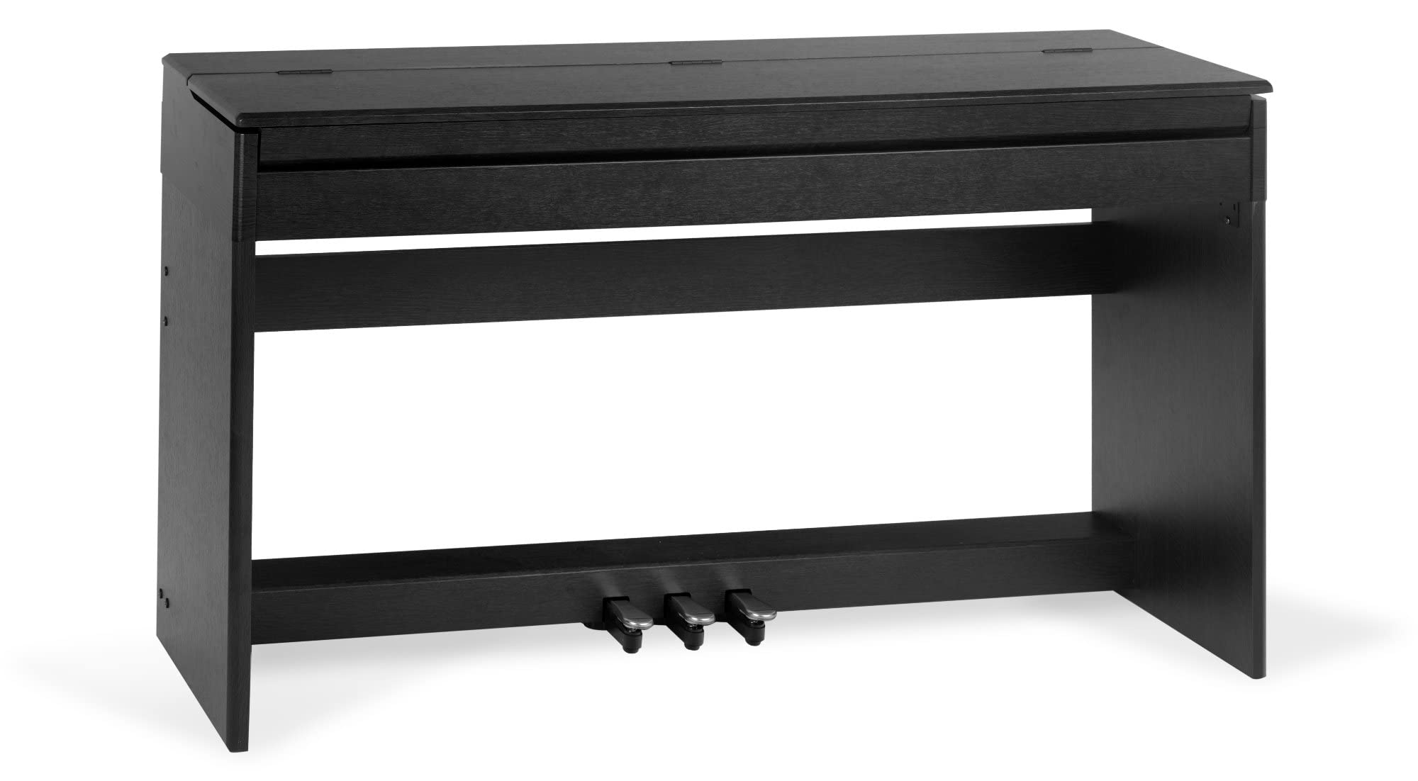 McGrey DP-18 SM Pianoforte Digitale Nero Opaco - 88 Tasti Tastiera con azione a martello - Pianola musicale con USB, 128 suoni, 128 polifonie, 3 pedali - Piano digitale Set con Panca e Cuffie
