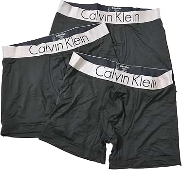 【新品】カルバンクライン USA メンズ 水着 M 白黒ロゴ柄 下着 Calvin Klein カルバンクライン 下着 ボクサーパンツ 3枚セット