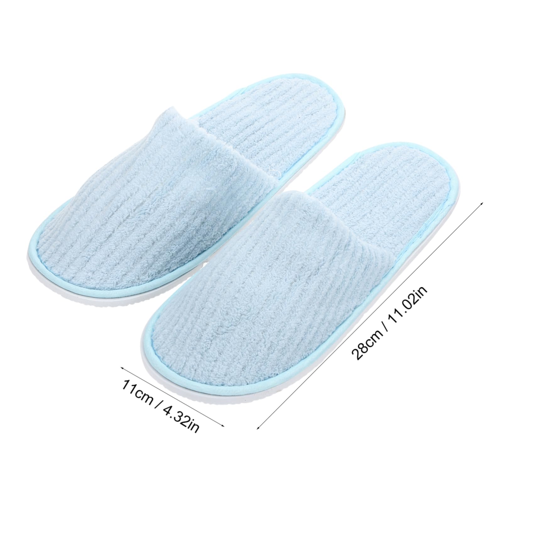 POPETPOP Pantofole in Pile di Corallo Spesse, Antiscivolo, 10 Paia | Casa e Hotel, Leggere e Lavabili, Assortimento Bianco Giallo Rosa Blu Viola