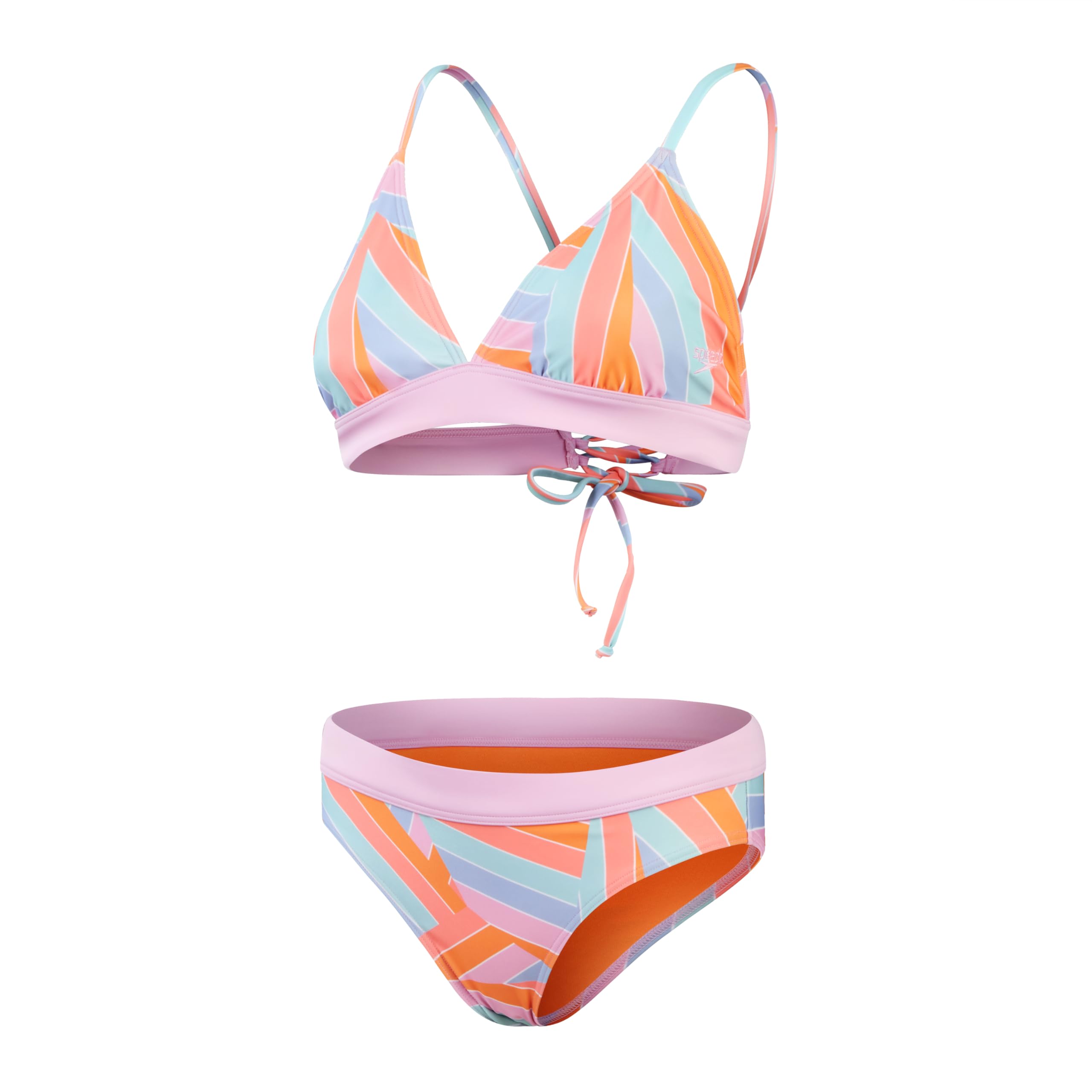 Speedo Bikini a triangolo da donna resistente al cloro e reggiseni rimovibili