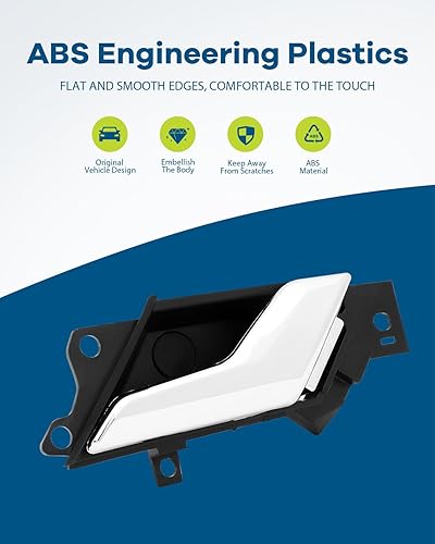 Miniatura 5 de Reemplazo del lado derecho del pasajero delantero interior para Chevrolet Captiva Sport 2012-2015, 2008-2010 para Saturn Vue, 1 manija cromada,