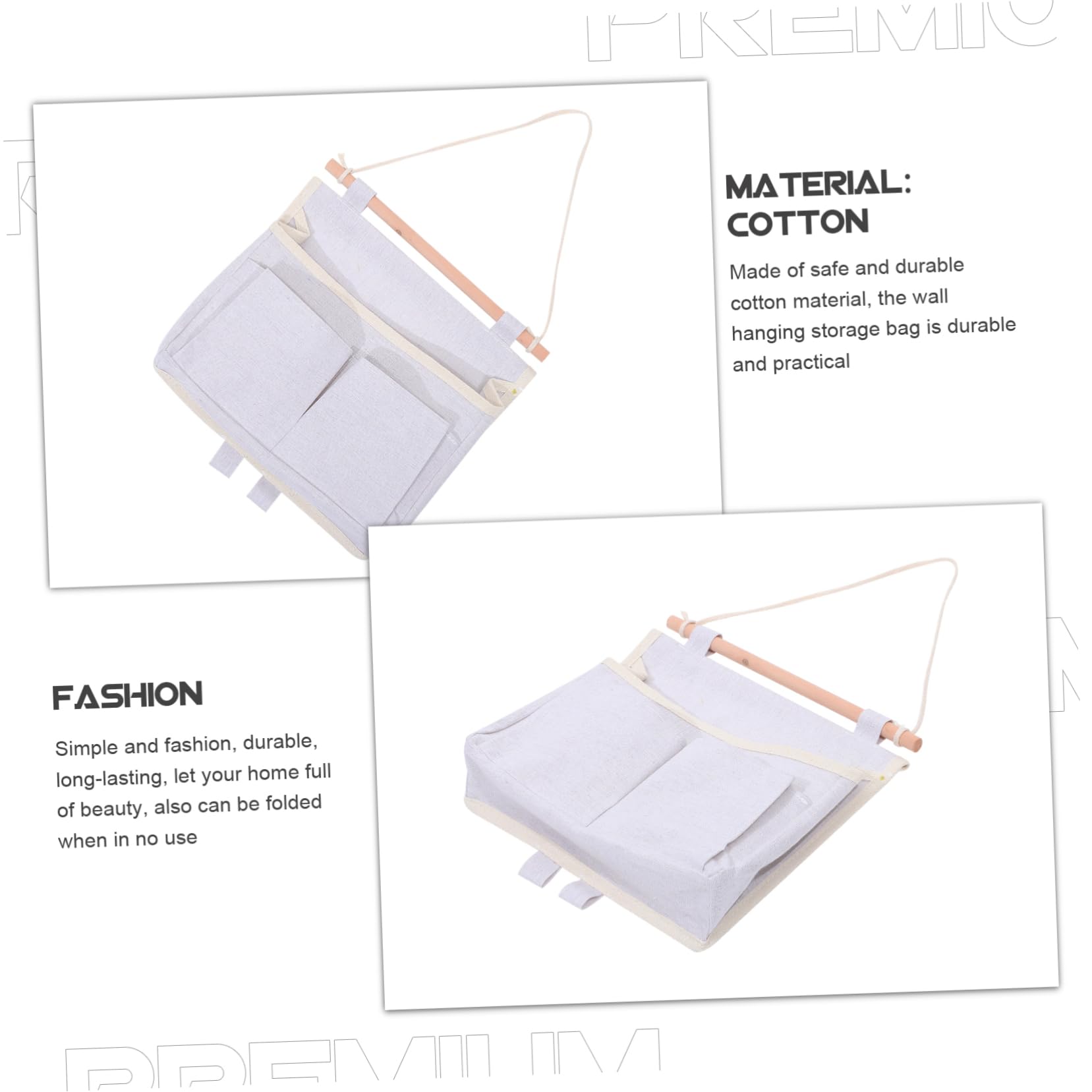 MAGICLULU 5piezas Organizador Colgante De Puerta Bolsa De Almacenamiento Para Multiusos Diseño Práctico Para Dormitorios y Cocinas