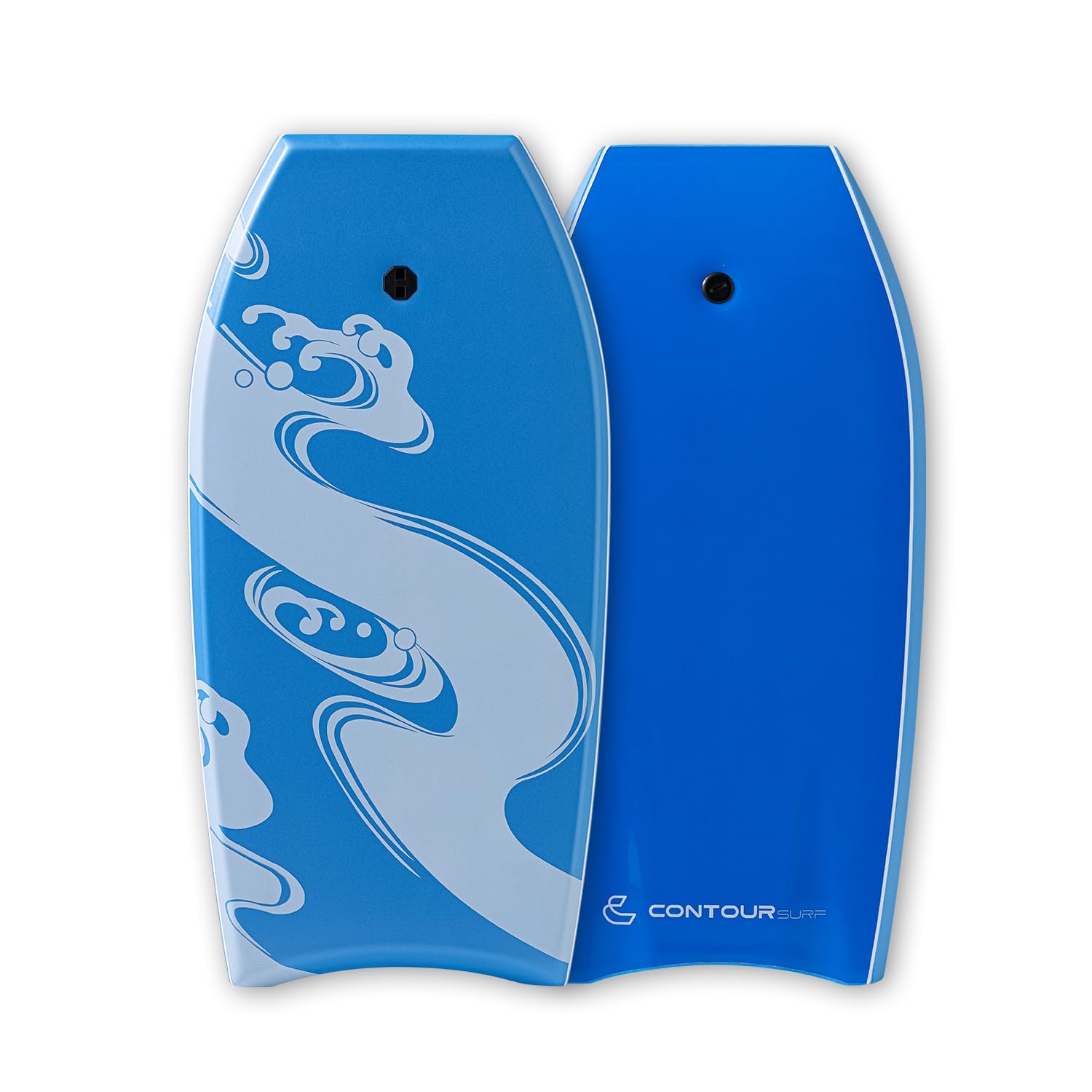 Breeze 104,1 cm Bodyboard – Leichtes EPS-Core-Bodyboard mit IXPE-Deck, HDPE Slick Bottom, Halbmondschwanz & gewickelter Handgelenkleine – ideal für Strandsurfen & Wellenreiten (Blau)