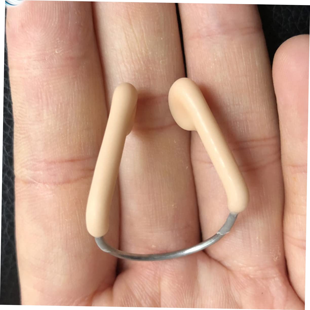 SUPVOX Clip del Naso A Filo Nuotata Nuotatore Nuotatori Accessori Nuoto Adulti Coperture Fermaglio per Il Naso in Filo Metallico Acciaio Inossidabile