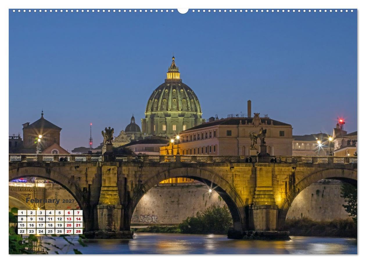 Great Places in Europe (High Quality Premium Wall Calendar 2027 DIN A2 landscape),CALVENDO 12 Month Wall Calendar: Photos of impressive places and landscapes in Europe.