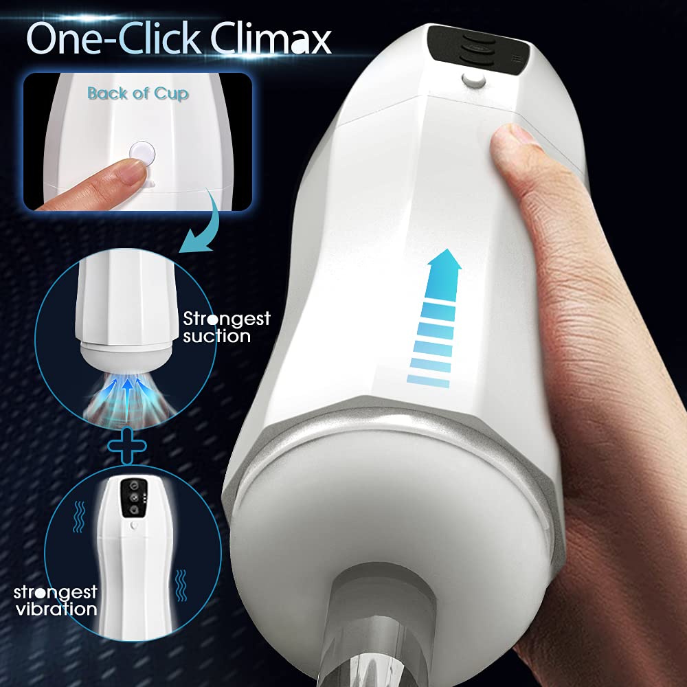 Amazon.com: TIVINO Swallowing Automatic Male Masturbator Cup with 3 Sucking  Modes, 4 Powerful Vibrating Modes Oral Sex Toy for Men Masturbation,  Vibrating Male Masturbator for Penis Stimulation. : Health & Household
