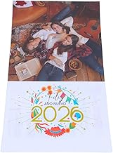 Personalised Calendar 2026 with Photo, Image or Logo – Size 30 x 46 cm with Hanger – Almanac with Valance, for the New Year