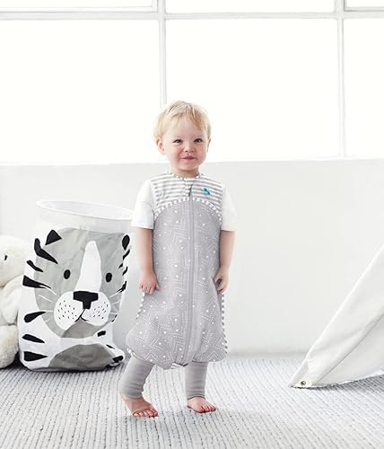 Miniatura 5 de Love To Dream Traje de dormir de 02 tog puntos grises 12-24 meses tela de nozzlin 100 algodón ideal para temperaturas más cálidas elimina la Gris,