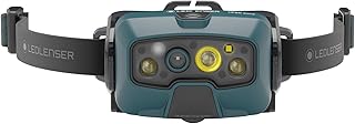 Ledlenser HF8R Core Hands Free, Rechargeable Headlamp, Dust and Water Resistant, 1600 Lumens, Teal