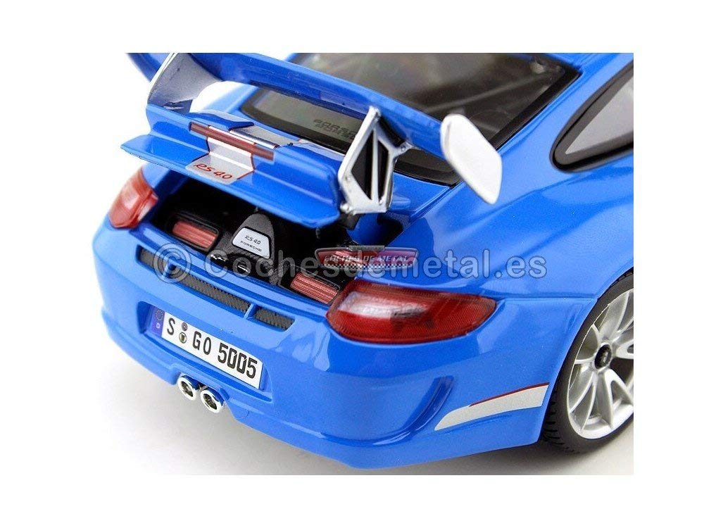 Amazon | Bburago 11036BL ポルシェ911 GT3 RS 4.0 ブルー 1/18 ダイ