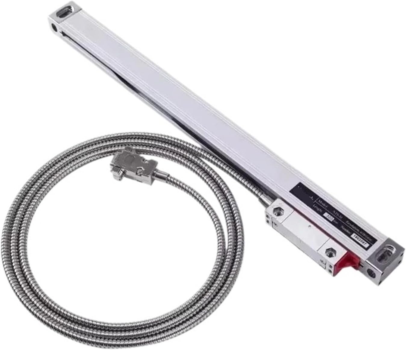 NT-M-1um High Precision Milling Lathe Grinder DRO Linear Glass Scale 450mm-1000mm TTL 5VDC Grating Ruler Sensor Displacement，1um 750mm Travel