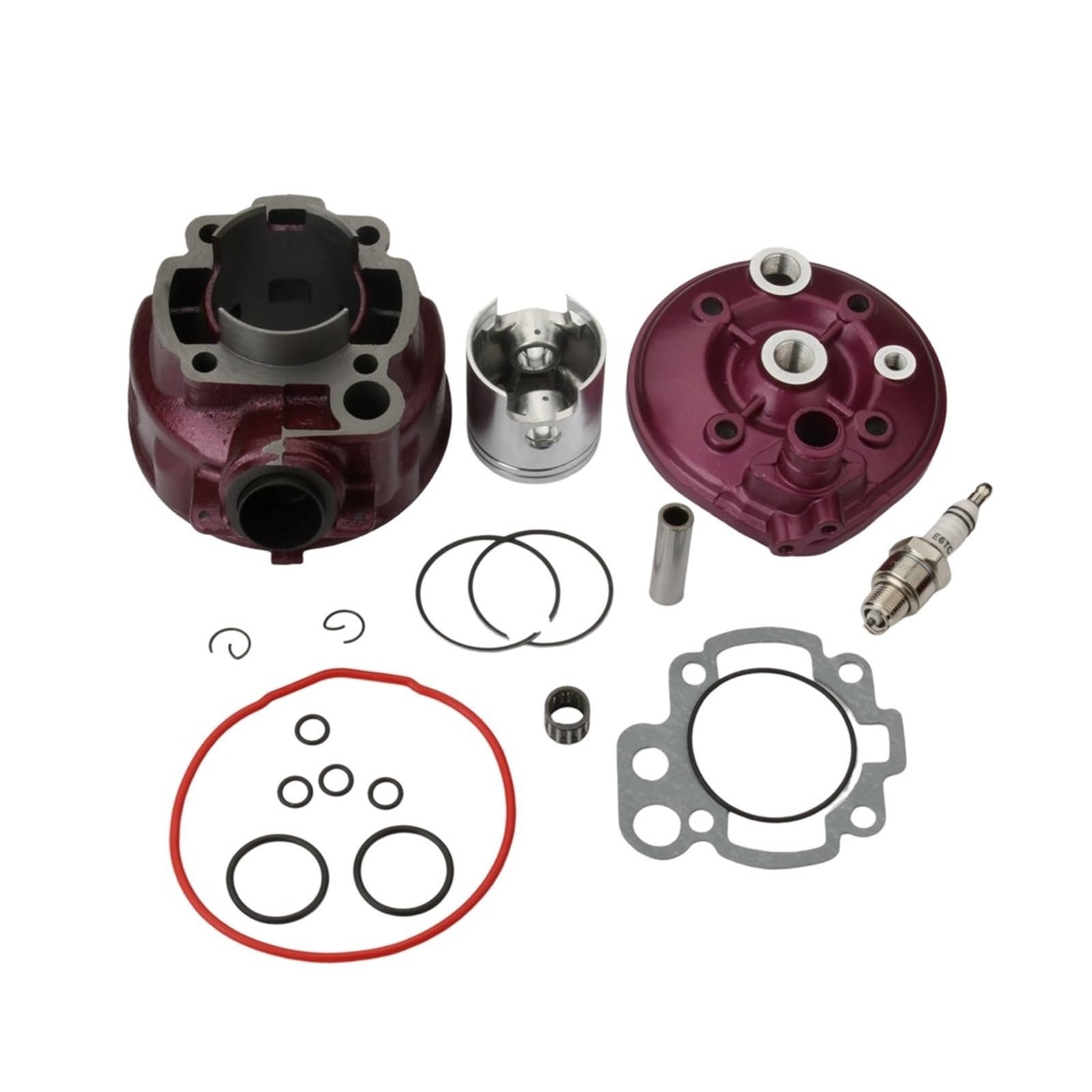 Moto 49 millimetri 90cc Big Bore Kit Cilindro e Testa for B-ta 50 RR Alu Enduro Motard Pista RK6 50cc LC 2T Motore Minarelli accessori per moto