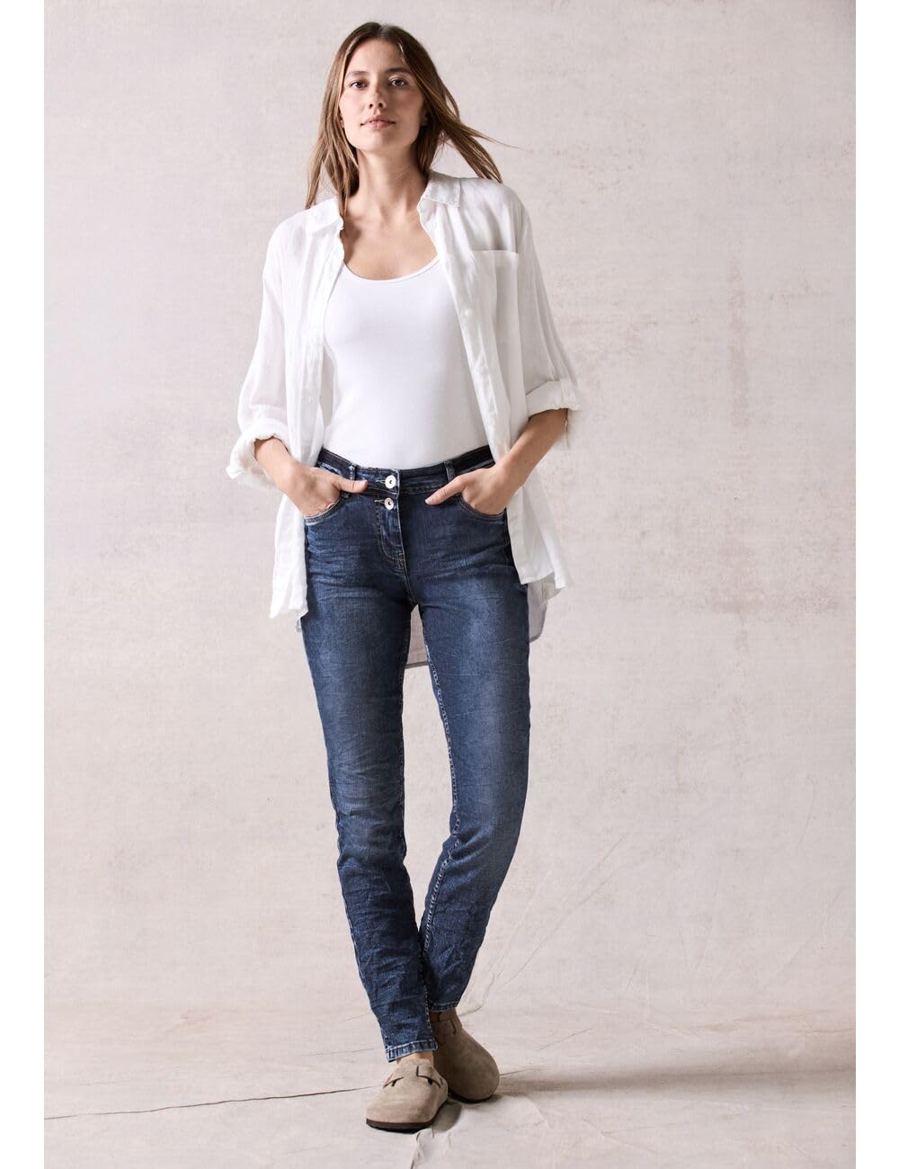 Cecil Damen B377687 Jeans Casual Fit – Bild 3