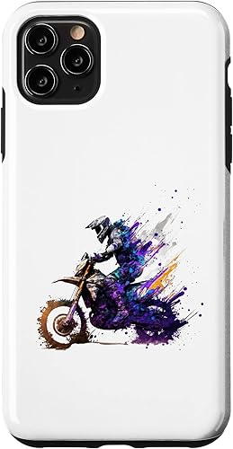 Miniatura 4 de iPhone 12 mini Cool motocross rider Offroad action Case