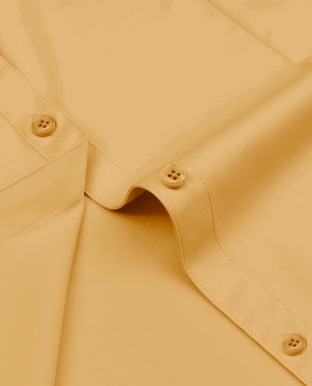 siliteelon Womens Classic-Fit Dress Shirts Long Sleeve Button Down Wrinkle-Free Stretch Solid Casual Work Office Blouse Top - Image 5