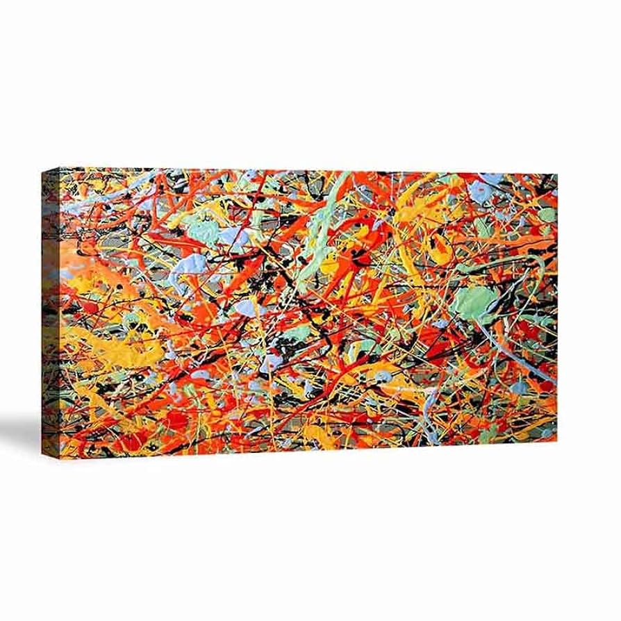 【大幅値下げ】ジャクソン・ポロック 抽象絵画ウォールアート Amazon.co.jp: ジャクソン・ポロック抽象グラフィティポスター