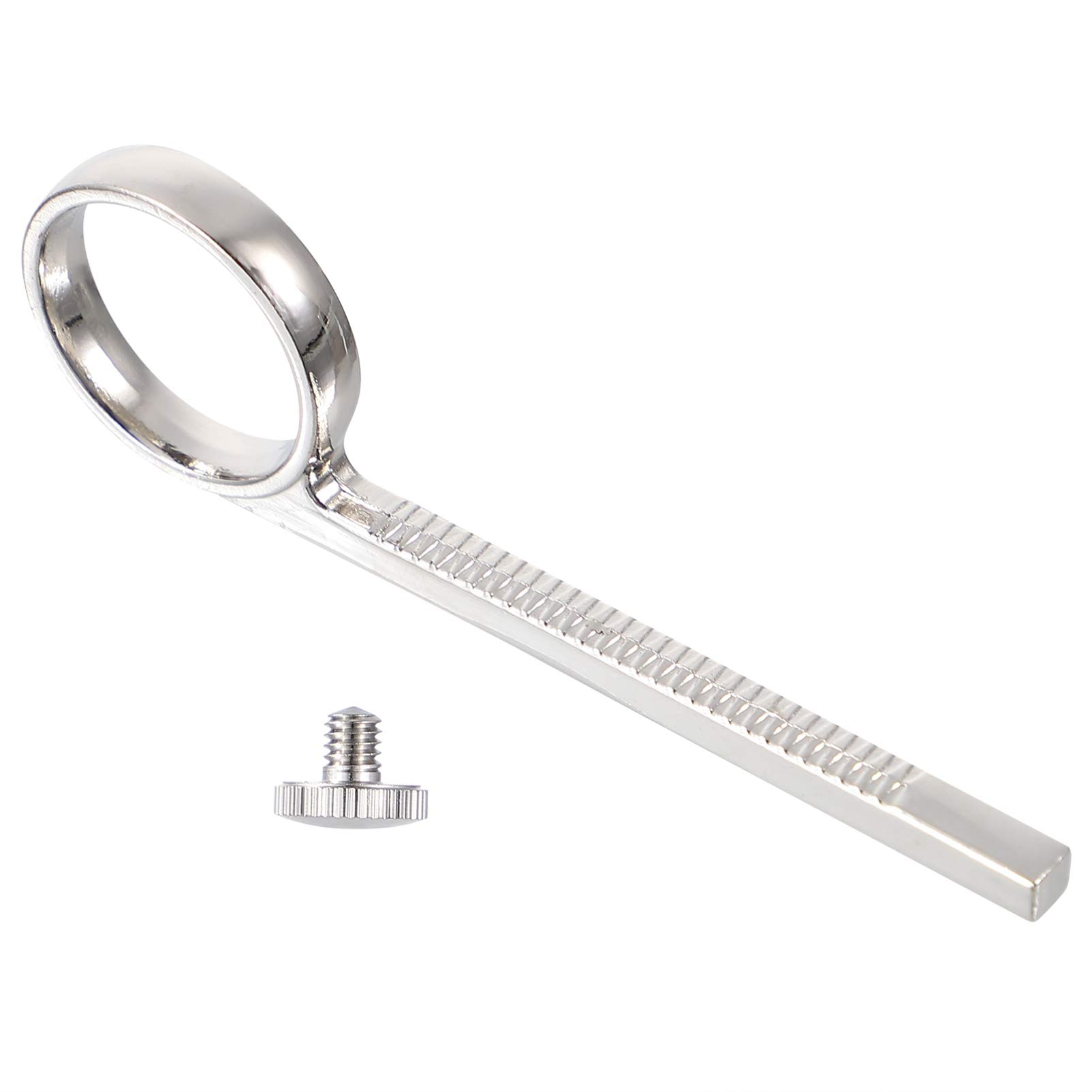 Milisten Silver Trumpet Slide Ring Accessories 1 Set Trumpet Valve Slide Finger Ring for Trumpet Replacement Accessory Speakers Trumpet Valve Ring