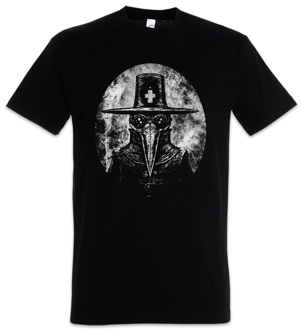 Urban Backwoods Men's Black Plague Doctor I T-Shirt Size L