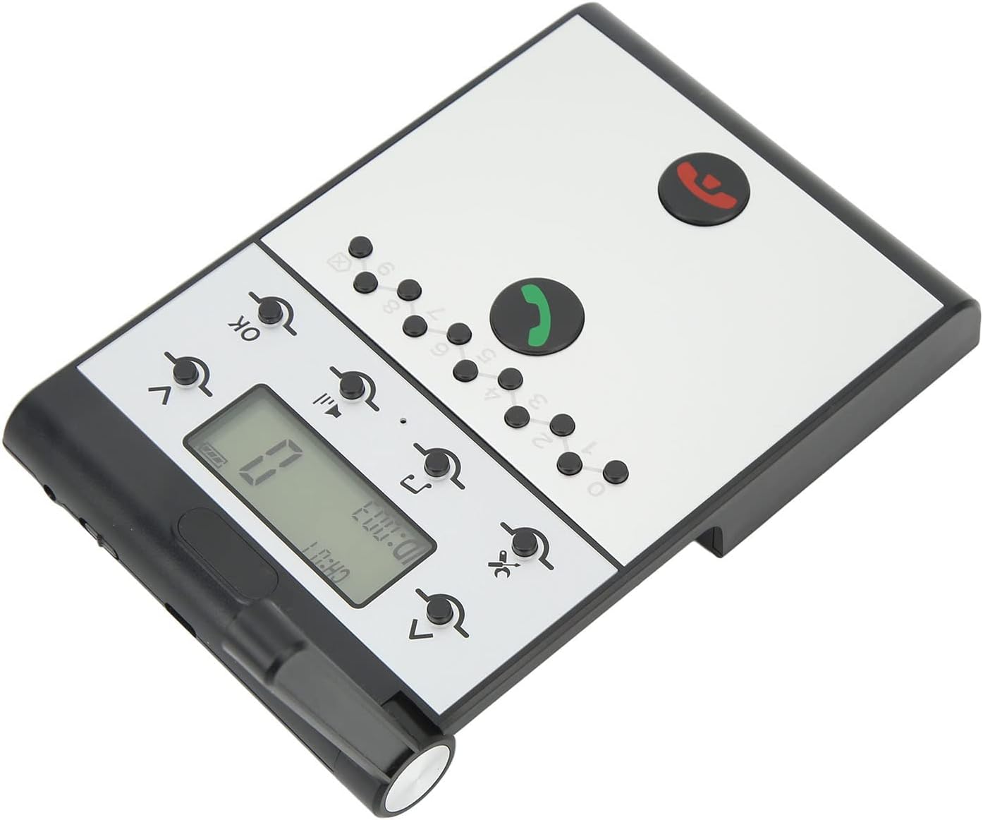 Wireless Intercom Extension and Multi Channel Phone System - 1000m Long Range Wireless Communication Device with 999 Channel Capacity and External Rotatable Antenna for Hotels and